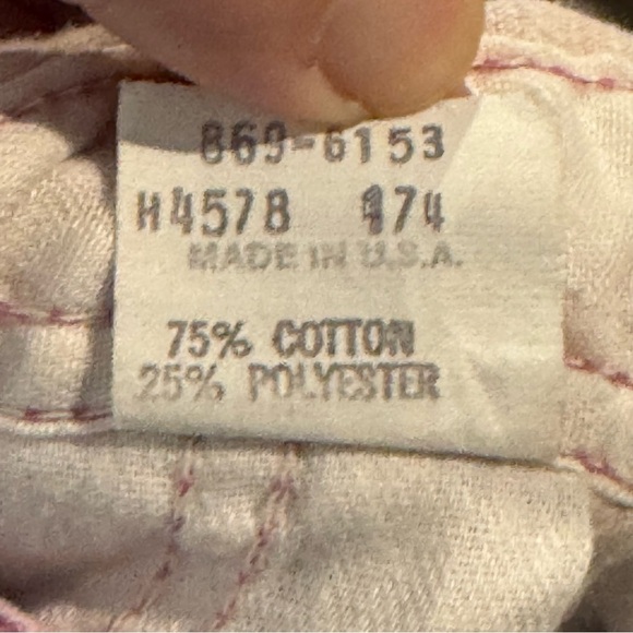 Oshkosh B'Gosh Vintage 90s Overalls 3T Stripe  Vestbak RARE Overalls Made in USA - Picture 5 of 6